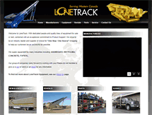 Tablet Screenshot of lonetrack.com